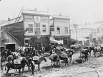 Bartlett Bros. Pack Train - Dawson, Yukon, 1899 1899
