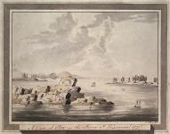 L'île du bic dans le Saint-Laurent 1778