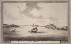 Le cap Santé sur le Saint-Laurent 1778
