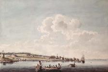 Vue de Cataraqui (Kingston) depuis le sud-est août, 1785