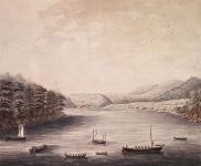 A View of Ticonderoga from the Middle of the Channel in Lake Champlain 1777