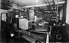 The Photostat Room of the Public Archives, showing Mr. St. Amour 1910