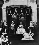 Opening of Parliament by His Majesty King George VI and Queen Elizabeth in the Senate Chamber 19 May 1939.