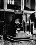 Speaker's Chair, House of Commons, Parliament Buildings after 1921.