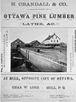 H. Grandall & Co., Manufacturers of Ottawa Pine Lumber (Mills opposite Ottawa) 1875