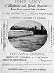 Chaudière Falls and Bridge 1875