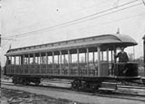 Ottawa Electric Railway scenic car ca. 1871-1900.