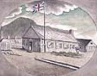 La station navale au pied de Blockhouse Hill, Placentia 17 juillet-5 septembre 1786