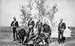 Officers of the Governor-General's Body Guard. Humboldt, Saskatchewan 1885