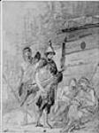 Indiens à l'extérieur d'une loge communale à Nootka 1778