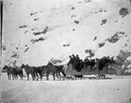 The M and N theatre troupe enroute to Dawson, Y.T. 1907