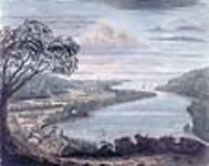 View from Queenston Heights, Upper Canada (Queenston, Ont.) 1816-1817