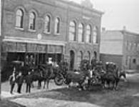 Fire Station & Brigade, Leduc & Wright Streets, Hull, P.Q., 1911 1911.