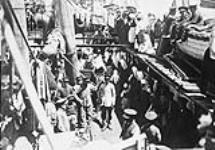 Une journée ordinaire à bord du Lake Huron amenant le premier groupe de doukhobors au Canada 1899