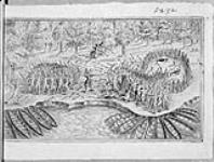 Defaite des Yroquois au Lac de Champlain, 1609 1613