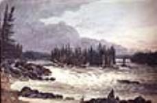 La chute Mountain sur le parcours de la rivière Slave 17 juillet 1825