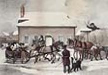 Scène d'hiver à Fredericton 1836