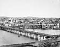 First bridge over James Bay c.a. 1870