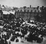 Jesuit College and Upper Town Market 1867