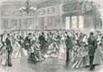 Ball at Halifax, Nova Scotia in honour of Prince Arthur 2 octobre 1869.