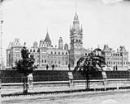 (Parliament Buildings) Centre Block c.a. 1880