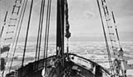 Royal Canadian Mounted Police (R.C.M.P.) boat ST. ROCH in August on the Arctic Ocean Aug. 1929