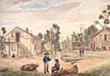 Merrickville, Rideau Canal ca 1830
