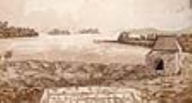 Vue du Nord-Ouest à partir de l'île Saint-Joseph, lac Huron ca. 1820