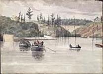 Jones Falls, Rideau Canal, Upper Canada ca. 1838
