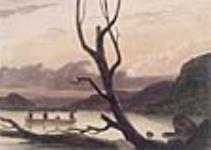 Les Horicans sur le lac George 1838