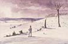 Le lac Beauport en hiver ca. 1830