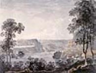 Queenston, Haut-Canada : débarcadère près duquel le général Brock a été tué (Queenston, Ont.) ca 1837