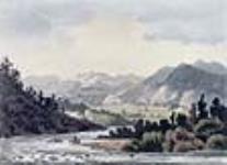 Vue sur le fleuve Saint-Laurent, à Baie Saint-Paul 1807
