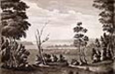 View of a Landscape with River in the Distance after 1823