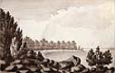 Vue d'une baie de rivière after 1823