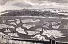 Vue du fleuve Saint-Laurent avec cassure de glace after 1823