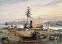 View at Barrie, Kempenfelt Bay, Lake Simcoe, 1841