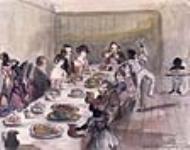 Table d'Hote, Catskill, New York 29 août 1838