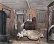Bedroom at Presbytère - Priest's House Occupied by Mrs. Ellice November 4-11, 1838