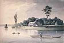 Old Seignorial Manor House on the St. Lawrence River avant 1835