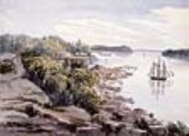 Grosse Île, fleuve Saint-Laurent ca. 1838-1840