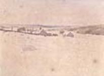 Le Bassin Bedford vu de la ferme de Byer, sur le chemin menant à Three Mile House 8 July-25 August 1841