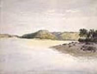 Le Northwest Arm, depuis la plage en aval du moulin de Hosterman 27 May 1842