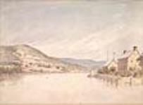 La rivière Annapolis, depuis le quai situé devant la pension de Mme Bailey 24 July 1841