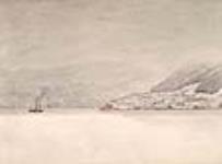 Arrivée d'un bateau à Digby Gut en plein brouillard, en provenance d'Annapolis 15 July 1841