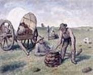 Campement dans les Prairies ca. 1863