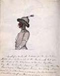 Bust of a Mohawk indian on the Grand River, juin 30, 1804