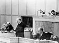 Rt. Hon. W.L. Mackenzie King addressing the League of Nations Sept. 1936