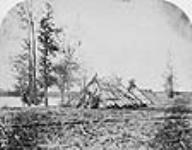 Birch bark tents Sept.-Oct. 1858