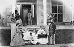 Lord Monck et sa famille, Rideau Hall 1866